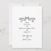 Retro Boho Handgeschreven Doodle Vrijgezellenfeest Kaart (Achterkant)