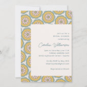 Retro Boho Mandala Bloemengeel Vrijgezellenfeest Kaart (Voorkant)