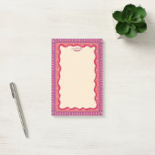 Retro Boho Mooie Aangepaste NAAM Takenlijst Boodsc Post-it® Notes (Kantoor)