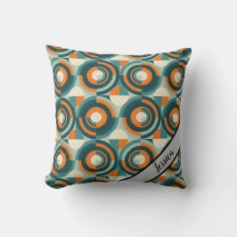 Retro Boho Pattern  naam Kussen