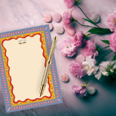 Retro Boho Plezier Handgemaakte Aangepaste Bruidsd Bedankkaart