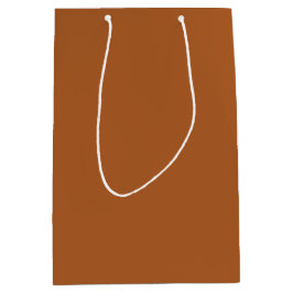 Retro Boho Rust Brown Medium Cadeauzakje