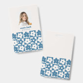 retro boho schattig rustiek badge (Voor- en achterkant)