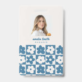 retro boho schattig rustiek badge (Voorzijde)
