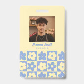retro boho schattig rustiek badge (Voorzijde)