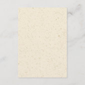 Retro Boho Sun Boeken voor Baby Informatiekaartje (Achterkant)