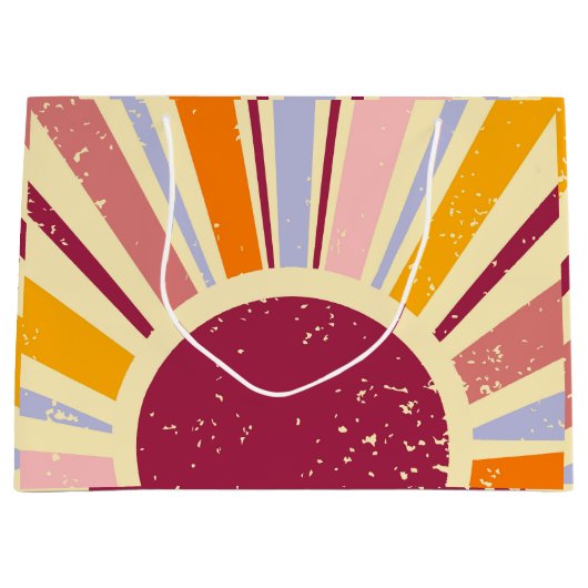 Retro boho sun groot cadeauzakje (Voorkant)