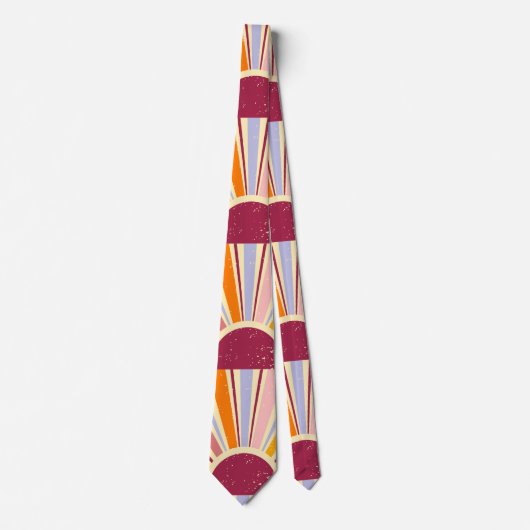 Retro boho sun stropdas (Voorkant)