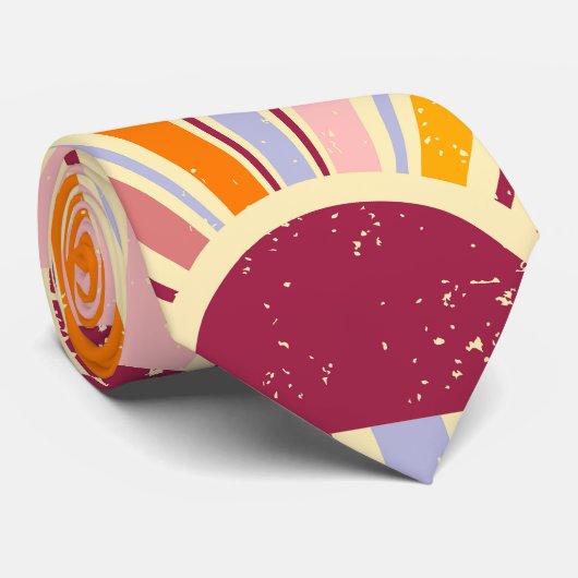 Retro boho sun stropdas (Opgerold)