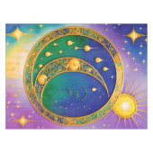 Retro Boho Tafelkleed Hippie Vintage Haight (Voorkant (Horizontaal))