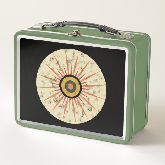 Retro Boho Zonneuitbarsting Design (Voorkant)