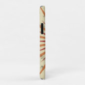 Retro Boho Zonneuitbarsting Design Case-Mate iPhone Case (Achterkant/rechts)