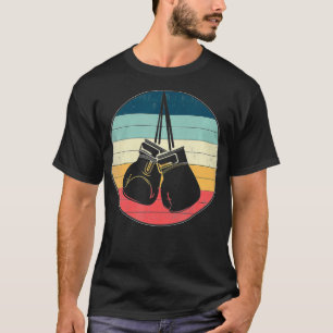 Retro Boing handschoenen vechten sportboot Coach A T-shirt