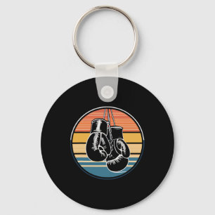 Retro boks hangende handschoenen kickboksen boksli sleutelhanger