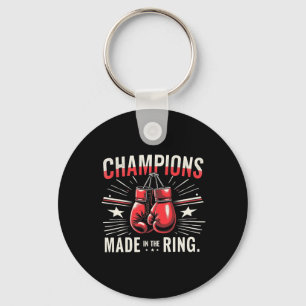 Retro bokshandschoenen liefde geschenken voor Boxe Sleutelhanger