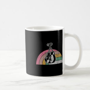 Retro bokshandschoenen Rainbow Vibes Koffiemok
