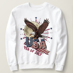 RETRO BOLD EAGLE USA 4TH VAN JULI TRUI