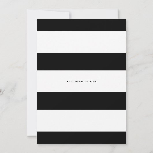 Retro Bold Italic Typography Photo Save The Date (Achterkant)