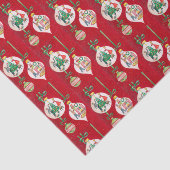 Retro  bolvormig weefsel tissuepapier (Detail)