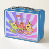 Retro  Bon Appetit Zomerfruit Karakter (Achterkant)