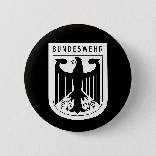 Retro - Bondsrepubliek Duitsland Bundeswehr Ronde Button 5,7 Cm (Voorkant)