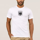 Retro - Bondsrepubliek Duitsland Bundeswehr T-shirt (Voorkant)