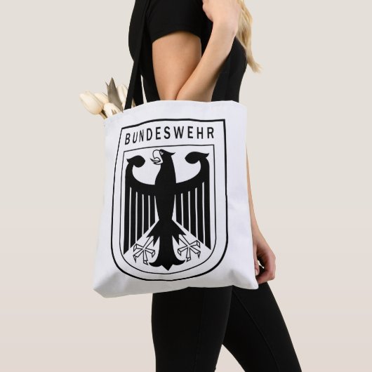 Retro - Bondsrepubliek Duitsland Bundeswehr Tote Bag (Dichtbij)