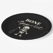 Retro Bone Appetite Spooky Halloween Papieren Bordje (Gekanteld)