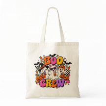 Retro Boo Crew Kinderen Halloween Trick-or-Treat T