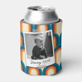 Retro boog jaren zeventig 70's 50ste verjaardag fo blikjeskoeler