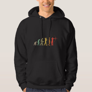 Retro Boogschieten Evolutie Voor Boogschutters & B Hoodie
