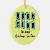 Retro Book Club Ornament - Goede Vrienden (Rechts)