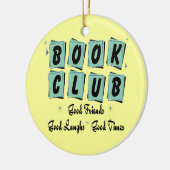 Retro Book Club Ornament - Goede Vrienden (Links)