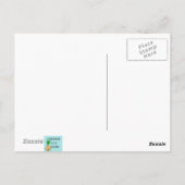 Retro Book Lovers Briefkaart (Achterkant)