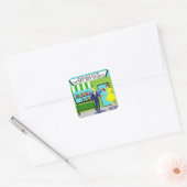 Retro Book Lovers Stickers (Envelop)