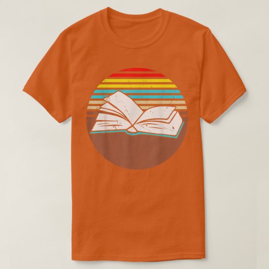 Retro Bookish Avid Book Likers Graphic T-shirt (Design voorkant)