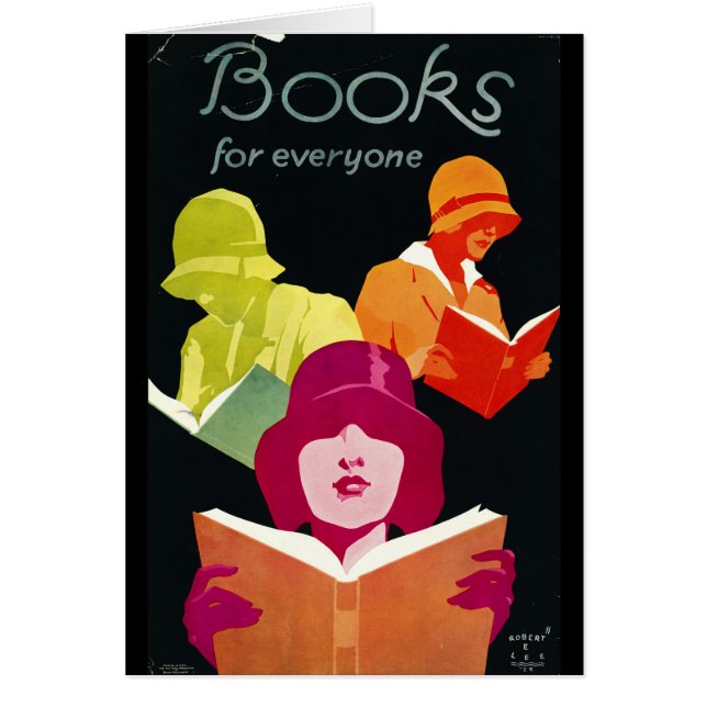 Retro Books Poster 1929 (Voorkant)