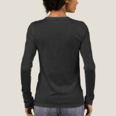 Retro Booktrovert Grappige Leeswoordspeling Tri-Blend Shirt (Achterkant)