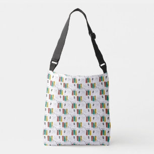 Retro Boom Wedge Crossbody Tas