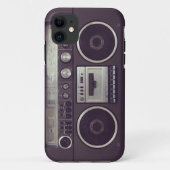 Retro Boombox Cassette Player Funny iPhone5 hoesje (Achterkant)