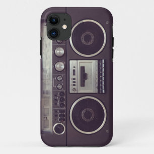 Retro Boombox Cassette Player Funny iPhone5 hoesje