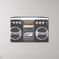Retro Boombox Ghetto Blaster