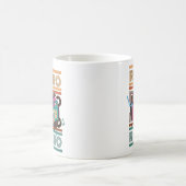 Retro-boombox van 80 koffiemok (Center)