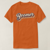 Retro  Boomer T-shirt (Design voorkant)