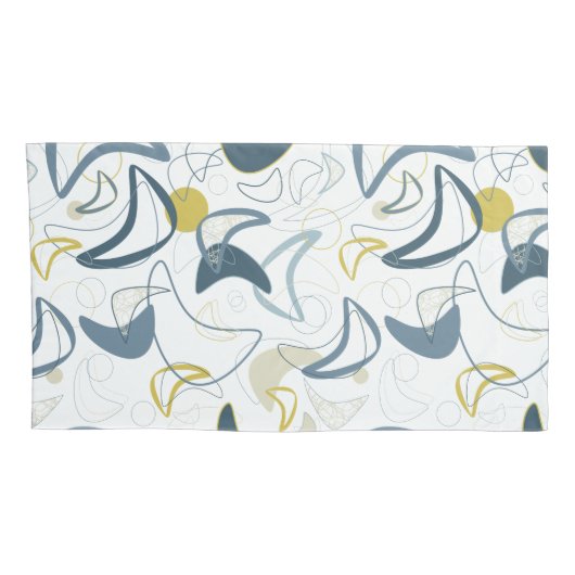 Retro Boomerang! Kussensloop (Achterkant-Rechts)