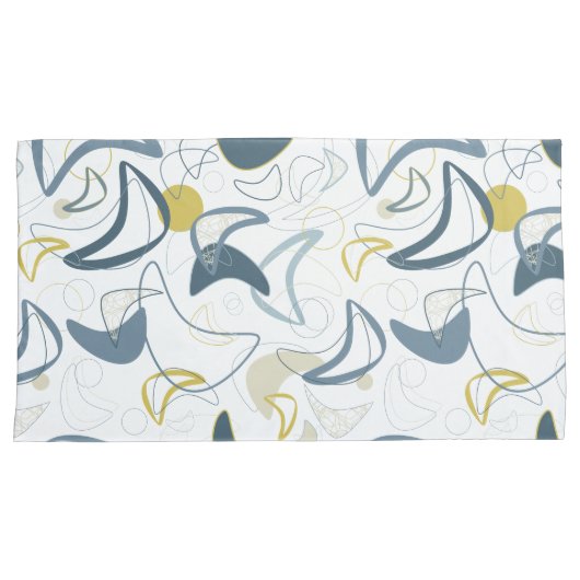 Retro Boomerang! Kussensloop (Voorkant-Rechts)