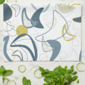 Retro Boomerang! Theedoek (Gevouwen)