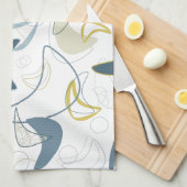 Retro Boomerang! Theedoek (Quarter Fold)