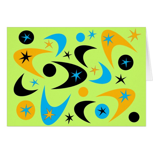 Retro Boomerangs (Voorkant Horizontaal)