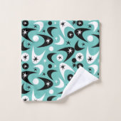 Retro Boomerangs Bad Handdoek (Wasdoekje)